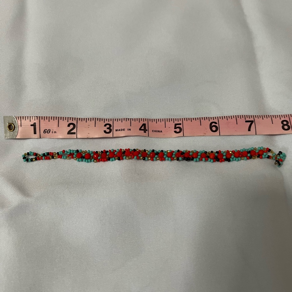 Beautiful hand made for ankle or wrist